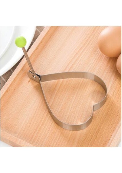 1 Adet Aşk 5 Adet Yumurta Kalıp Paslanmaz Çelik Omlet Yumurta Kızartma Kalıp Aşk Çiçek Yıldız Şekli Yumurta Gözleme Yüzük Kızarmış Yumurta Için Mutfak Aksesuarları (Yurt Dışından)