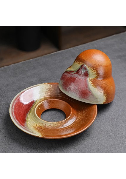 Model 4 Seramik Espresso Fincan Yaratıcı Japon Tarzı Sırlı Çay Bardağı Tabanı ile Stoneware Kişisel Su Bardağı (Yurt Dışından)