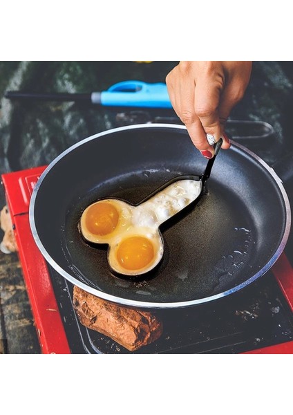 Gümüş Eğlenceli Yumurta Makinesi Tenten Yumurta Makinesi Yapışmaz Yumurta Halkası Yumurta Yapımı Kalıpları Omlet Kalıpları Kolları ile (Yurt Dışından)