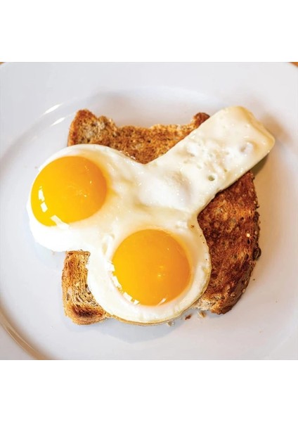 Gümüş Eğlenceli Yumurta Makinesi Tenten Yumurta Makinesi Yapışmaz Yumurta Halkası Yumurta Yapımı Kalıpları Omlet Kalıpları Kolları ile (Yurt Dışından)