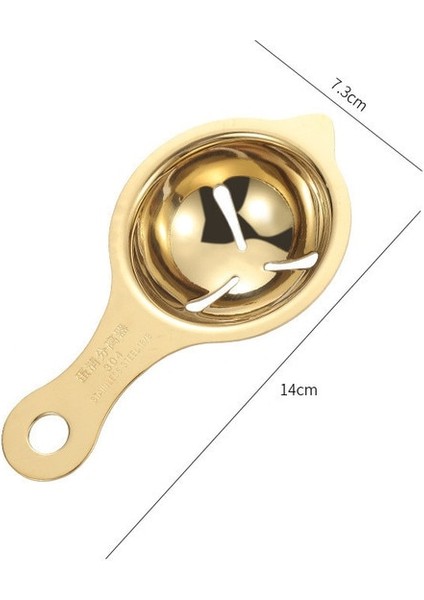 Altın 304 Paslanmaz Çelik Yumurta Ayırıcı Yumurta Tutucu Pişirme Mutfak Eşyaları Mutfak Aletleri Pişirme (Yurt Dışından)