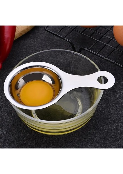 Altın 304 Paslanmaz Çelik Yumurta Ayırıcı Yumurta Tutucu Pişirme Mutfak Eşyaları Mutfak Aletleri Pişirme (Yurt Dışından) fırsatları
