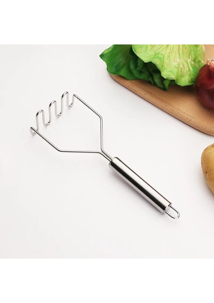 02 Paslanmaz Çelik Patates Ezici Ricer Basın Pürüzsüz Patates Püresi Sebze ve Meyve Mutfak Gadget Araçları Aksesuarları (Yurt Dışından) indirimleri