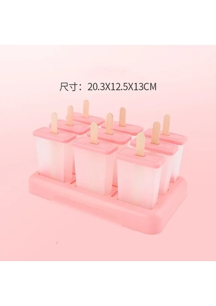 Resim Olarak 2/4/9 Izgara Çubuklu Popsicle Kalıp Gıda Sınıfı Dondurma Kalıp Buz Pops Şekil Kalıp Yeniden Kullanılabilir Dondurma Aracı Mutfak Aracı Alet (Yurt Dışından)