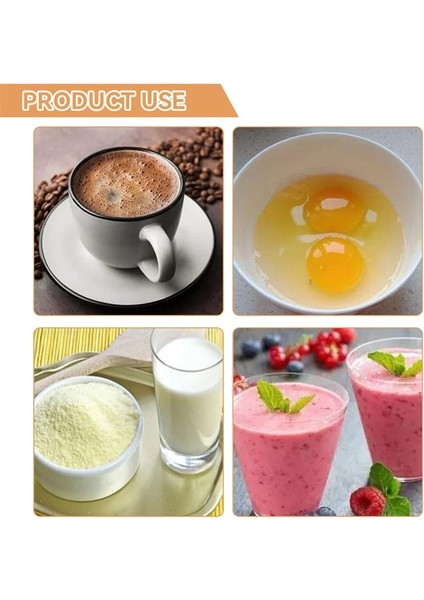 Mavi Mini Elektrikli Çırpma Köpürtücü Blender Kablosuz Kahve Çırpma Mikser El Yumurta Çırpıcı Cappuccino Frother Mikser Mutfak Çırpma Araçları (Yurt Dışından)