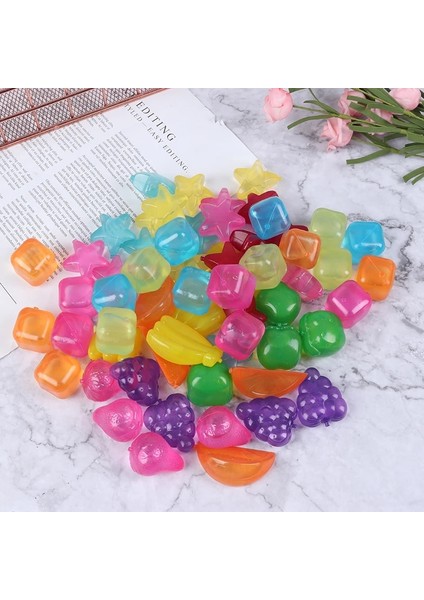 C 20 Adet Yıldız Şekilli Buz Küpü Plastik Yeniden Kullanılabilir Çok Renkli Buz Taşı Soğutma Aracı (Yurt Dışından) indirimleri