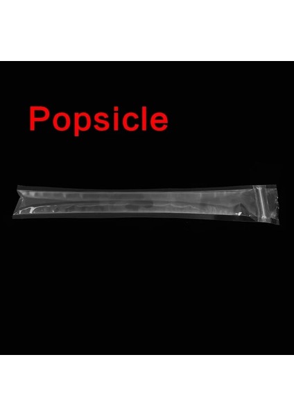 Popsicle Çantaları 20 Adet 50 Adet Tek Kullanımlık Buz Popsicle Kalıp Çantaları Katlanabilir Huni ile Temizle Yapışmalı Buz Pops Çantası Dıy Yoğurt Suyu Smoothies Buz Pops (Yurt Dışından)