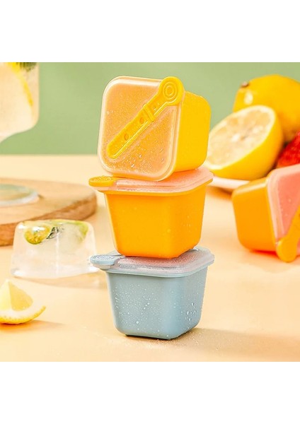 6 Adet 6 Adet Buz Küpü Topu Silikon Kalıp Kapaklı Dev Gıda Sınıfı Silikon Tepsi Kalıp Dıy Buz Yapım Makinesi Buz Küpü Tepsi Mutfak Içecek Aracı (Yurt Dışından) modelleri