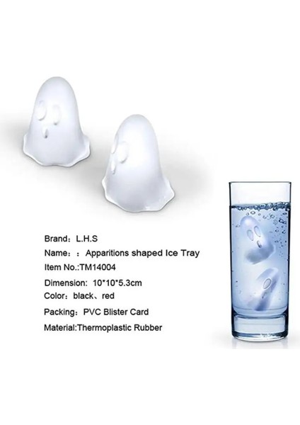 1 Adet Hayalet Buz Kalıbı Küp Kalıp Şarap Bardağı Dekorasyon Buz Küpü Kalıp Komik Dondurma Kalıp Silikon Çikolatalı Puding Bar Malzemeleri Yapmak (Yurt Dışından) indirimleri
