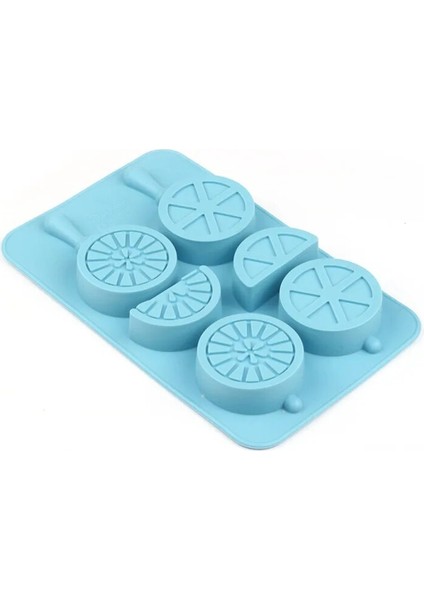 Rastgele Renk 2020 Yeni 3D Limon Buz Kalıbı Silikon Kalıp Kek Araçları Dondurma Küpü Kalıpları Krem Kalıp Pişirme Araçları Sopalarla (Yurt Dışından) modelleri