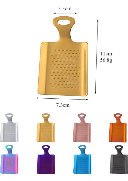 1 Adet Gökkuşağı 1 Adet Paslanmaz Çelik Zencefil Sarımsak Wasabi Rende Kırıcı Sarımsak Presi Cihazı Kıyıcı Kesici Sarımsak Soyucu Mutfak Aksesuarları (Yurt Dışından)