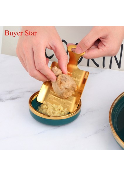 1 Adet Gökkuşağı 1 Adet Paslanmaz Çelik Zencefil Sarımsak Wasabi Rende Kırıcı Sarımsak Presi Cihazı Kıyıcı Kesici Sarımsak Soyucu Mutfak Aksesuarları (Yurt Dışından)