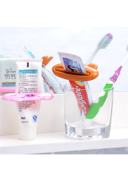 Resim Olarak1 Mutfak Aksesuarları Banyo Çok Fonksiyonlu Alet Karikatür Diş Macunu Sıkacağı Mutfak Gadget Faydalı Ev Aletleri Banyo Dekor (Yurt Dışından) fırsatları