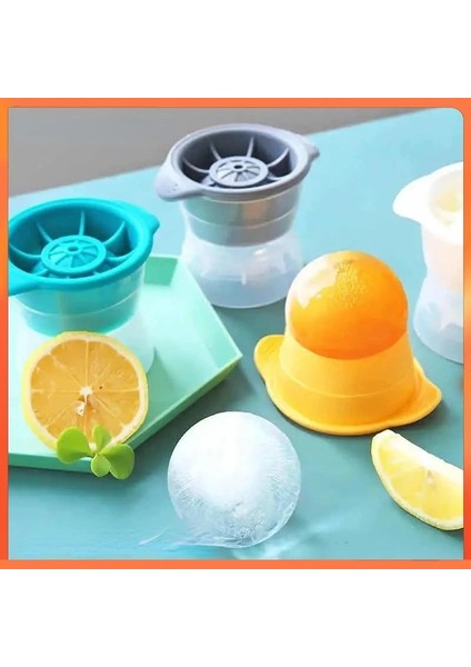 Mavi 8 cm Viski Yuvarlak Buz Küpü Makinesi Silikon Top Şekli Küresel Buz Küpü Kalıp Makinesi Hızlı Dondurucu Buz Kalıp Tepsisi Mutfak Aletleri (Yurt Dışından) fırsatları