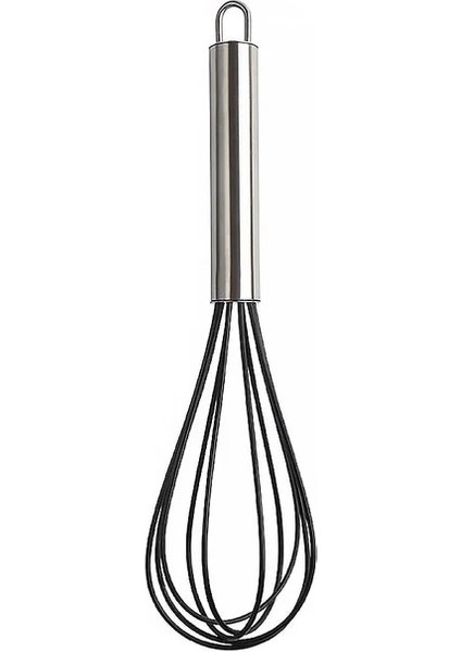 C Manuel Yumurta Çırpıcı Paslanmaz Çelik Silikon Balon Çırpma Krem Mikser Karıştırma Karıştırma Çırpma Balon Bobin Tarzı Yumurta Araçları (Yurt Dışından)