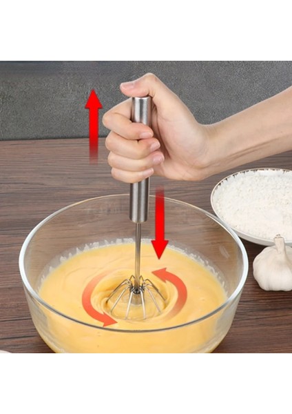 10 Inç Yarı Otomatik Yumurta Çırpıcı Paslanmaz Çelik Çırpma Manuel Pres Tipi Döner Yumurta Çırpıcı Kendiliğinden Dönen Yumurta Karıştırıcı Mutfak Aksesuarları (Yurt Dışından) fırsatları