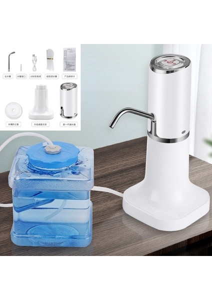 Koltuk Ödeme Içme Çeşmesi Elektrikli Taşınabilir Su Pompalı Dağıtıcı Galon Içme Suyu Şişesi Anahtarı Sessiz Şarj Dokunmatik Dispensador De Agua (Yurt Dışından)