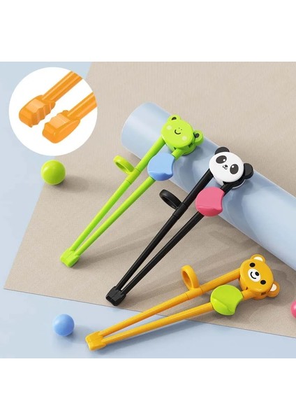 Ayı 1 Çift Eğitim Çubuklarını Karikatür Hayvan Çubuklarını Çocuklar Için Çubuklarını Tutucu Çocuklar Yeni Başlayanlar Için Gıda Sınıfı Sofra (Yurt Dışından) fiyatları