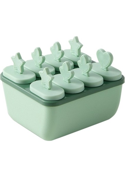 Yeşil Dondurma Kalıp Dıy Pp Plastik Dondurma Kalıp Yaz Tatlı Makinesi Ev Mutfak Aracı, Yeşil (Yurt Dışından)