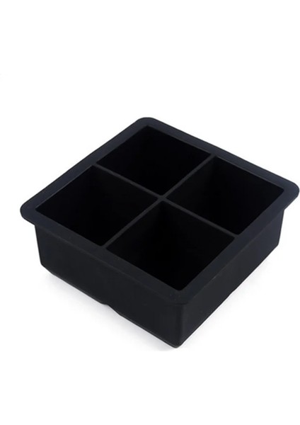 4 Izgara 4/6 Izgara Büyük Buz Küpü Kalıp Kare Buz Kalıbı Kalıp Büyük Cubitera Gıda Sınıfı Silikon Tepsi Kalıp Dıy Buz Yapım Makinesi Buz Küpü Tepsi (Yurt Dışından)