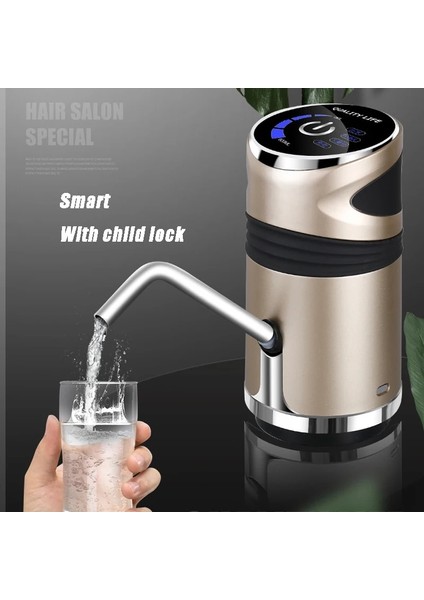 Koltuk Ödeme Içme Çeşmesi Elektrikli Taşınabilir Su Pompalı Dağıtıcı Galon Içme Suyu Şişesi Anahtarı Sessiz Şarj Dokunmatik Dispensador De Agua (Yurt Dışından) modelleri