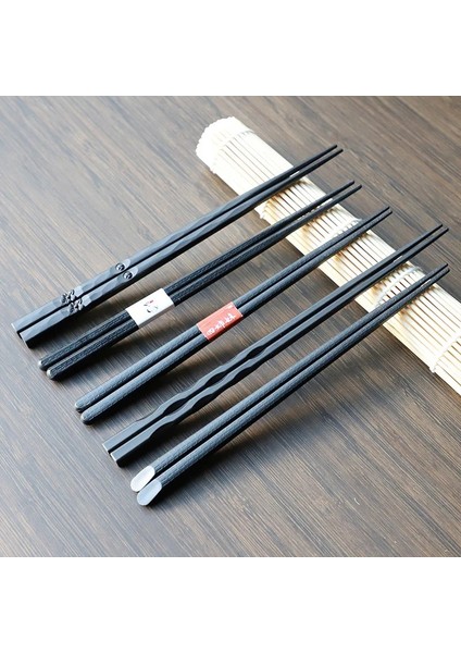 Gümüş Yüzük Altıgen Yeni 1 Çift Japon Yemek Çubukları Alaşım Kaymaz Suşi Gıda Çubukları Çubuklarını Çin Hediyesi Yeniden Kullanılabilir Çubuklarını Dropshipping (Yurt Dışından) fırsatları