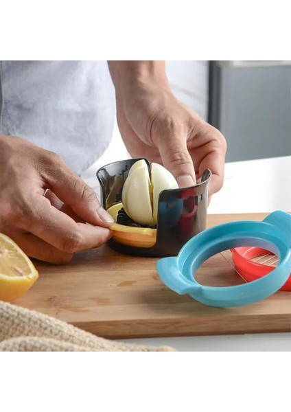 115856 Kolayca Deforme Olmayan Ev Kullanışlı ve Uygulanabilir Üçlü Mutfak Aşınmaya Dayanıklı Yumurta Kesici Kararlı Kullanımı Kolay Aksesuarlar (Yurt Dışından) indirimleri