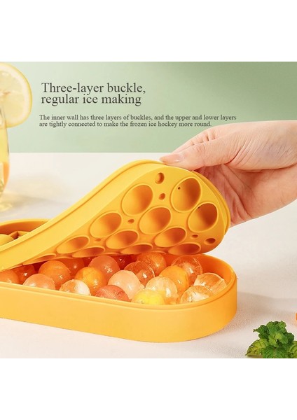 Sadece B Kalıp 24 Izgara Seti Saklama Kutulu Buz Küpü Yapıcı 2'si 1 Arada Silikon Tepsi Yuvarlak Buz Küpü Yapma Kalıp Seti Bar Aracı Için Yeni Buz Yapıcı Mutfak Aksesuarları (Yurt Dışından) indirimleri