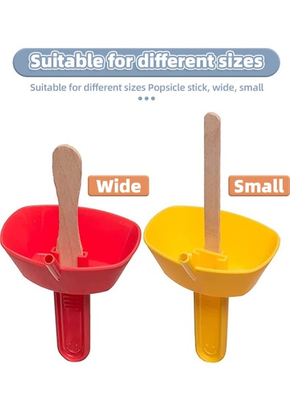 4 Adet Karışık Damlama Ücretsiz Popsicle Tutucu Saman ile Damlama Geçirmez Popsicle Rafı Hiçbir Karışıklık Ücretsiz Dondurulmuş Davranır Raf Popsicle Tutucu Çocuklar Için Dondurma (Yurt Dışından)