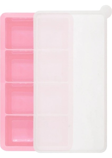 Pembe-8 Izgaralar 8 Izgaralar Kapaklı Buz Küpü Kalıp Silikon Buz Yapıcı Kare Büyük Viski Buz Tepsisi Kalıp Dondurma Kalıp Yaz Dondurma Makinesi (Yurt Dışından) fiyatları