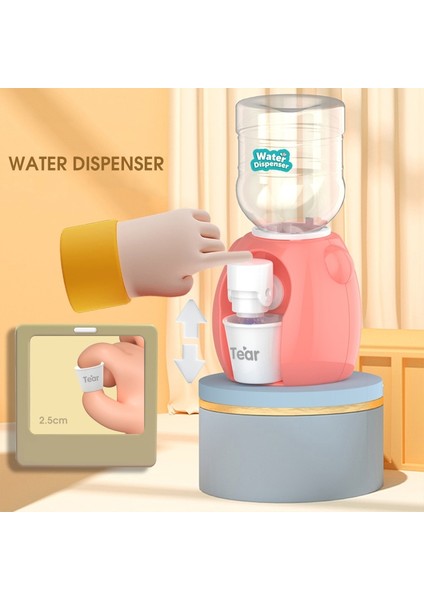 Yeşil Mini Su Sebili Bebek Oyuncak Içme Suyu Soğutucu Gerçekçi Sevimli Çocuk Sahne Ev Dekor Süs Ev Aksesuarları (Yurt Dışından) fiyatları