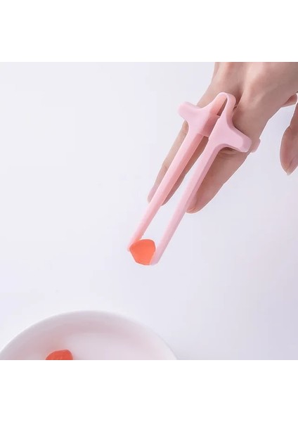 Pembe Temiz Parmak Aperatifler Yemek Çubukları Ücretsiz El Çubukları Yardımcı Oyuncular Meyve Cips Suşi Yemek Çubukları Mutfak Oyun Sofra Takımı (Yurt Dışından)