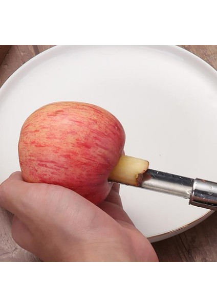 1.3 cm 1 Adet Paslanmaz Çelik Elma Meyve Çekirdeği Çekirdek Sökücü Armut Elma Oyacağı Ekme Dilimleme Bıçağı Mutfak Alet Meyve ve Sebze Araçları (Yurt Dışından)