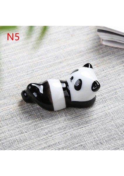 N5 1 Pc Sevimli Şanslı Kedi Yastık Çubuklarını Tutucu Japon Seramik Çubuk Seramik Ev Dekorasyon Kaşık Tutucu Sofra Gıda Suşi (Yurt Dışından)