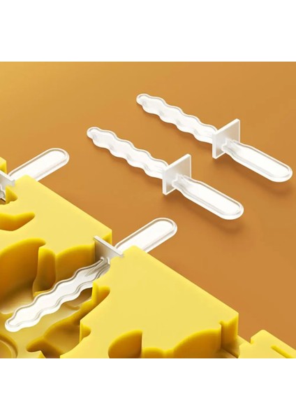 20 Adet 1 Takım Dondurma Çubuğu Yeniden Kullanılabilir Uygun Aşınmaya Dayanıklı Dıy Dondurma Çubuğu Dondurma Aksesuarları Ev Gereçleri (Yurt Dışından)