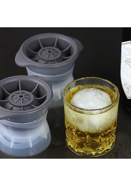 Pembe Silikon Küre Buz Küpü Kalıp Mutfak Istiflenebilir Yavaş Eriyen Dıy Buz Topu Yuvarlak Jöle Kokteyl Viski Içecek Için Kalıp Yapma (Yurt Dışından) indirimleri