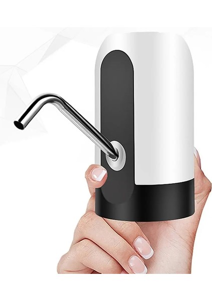 Siyah Taşınabilir Ev Aletleri Elektrikli Mini Namlulu Su Sebili Su Şişesi Pompası USB Şarj Otomatik Su Sebili Cihazı (Yurt Dışından) indirimleri