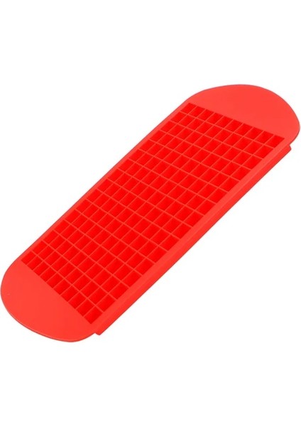 Kırmızı Silikon Mini Buz Küpü Tepsileri 160 Küçük Buz Küpü Kalıpları Viski Kokteyl Için Kolay Bırakılan Buz Küpü Aracı (Yurt Dışından)