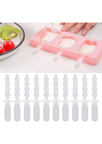 20 Adet 1 Takım Dondurma Çubuğu Yeniden Kullanılabilir Uygun Aşınmaya Dayanıklı Dıy Dondurma Çubuğu Dondurma Aksesuarları Ev Gereçleri (Yurt Dışından) modelleri