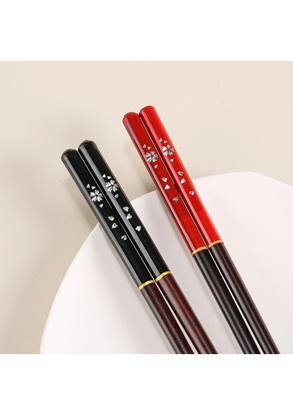 1 Çift Kırmızı 1 Çift Sakura Çubuklarını Ahşap Sevimli Kore Yemeği Suşi Japonya Sopa Ahşap Güzel Sofra Kiraz Çiçeği Mutfak Alet Setleri (Yurt Dışından) modelleri