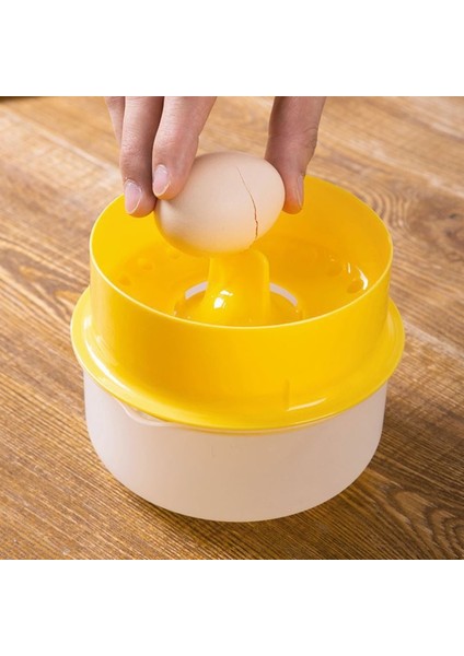 Sarı Yumurta Sarısı Ayırıcı ve Şeffaf Mutfak Aletleri Yumurta Ayırıcı Pişirme Araçları Büyük Kapasiteli Mutfak Aksesuarları Yumurta Ayırıcı Araçları (Yurt Dışından) modelleri