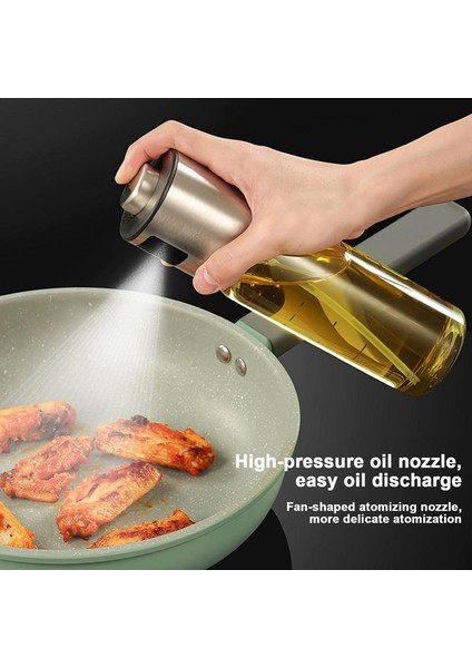 Beyaz Zeytinyağı Dağıtıcı Şişesi Pişirme Için Yağ Püskürtücü 350ML Zeytinyağı Sprey Şişesi Pişirme Yağı Dağıtıcı Hava Fritözü Pişirme Salatası Için (Yurt Dışından) indirimleri
