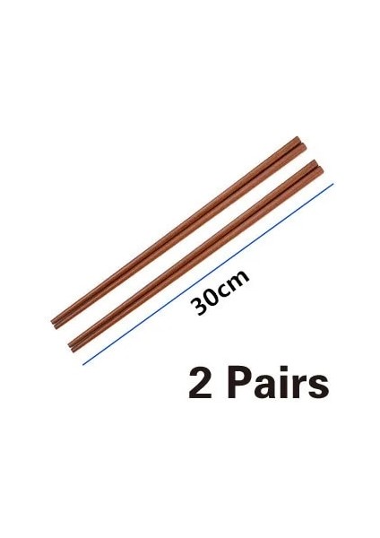 30 cm 2 Çift Uzun Çubuklarını Erişte Kızarmış Güveç Çin Tarzı Ahşap Ahşap Şehriye Pirzola Sopa Mutfak Reşo Çanak Kamu Bambu Çubuklarını (Yurt Dışından)