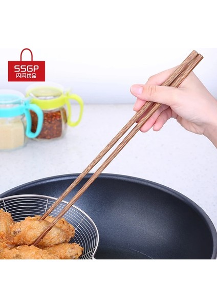 30 cm 2 Çift Uzun Çubuklarını Erişte Kızarmış Güveç Çin Tarzı Ahşap Ahşap Şehriye Pirzola Sopa Mutfak Reşo Çanak Kamu Bambu Çubuklarını (Yurt Dışından)