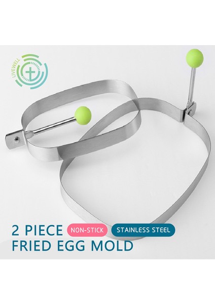 Kare-L Lefull Paslanmaz Çelik Yumurta Kızartma Kalıbı Gözleme Palte Paslanmaz Çelik Dilimleme Melaleuca Gözleme Ocak Kek Kalıbı Çoklu Modeller (Yurt Dışından) fiyatları
