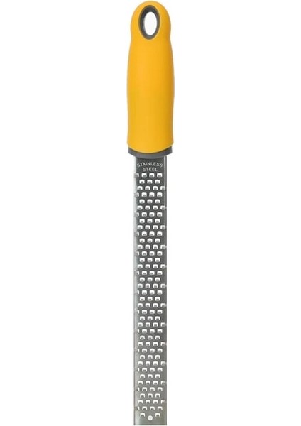 Sarı Narenciye Limon Zester & Peynir Rendesi-Parmesan Peyniri, Limon, Zencefil, Sarımsak, Muskat, Çikolata, Sebze, Meyve, Mutfak Aletleri (Yurt Dışından)