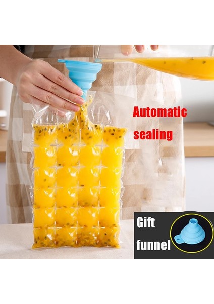 Şeffaf 10 Adet 10 Adet Tek Kullanımlık Buz Yapma Çantaları Kendinden Sızdırmaz Buz Küpü Tepsi Kalıp Ev Mutfak Alet Yaz Daha Hızlı Donma Dıy Içme Aracı (Yurt Dışından) indirimleri