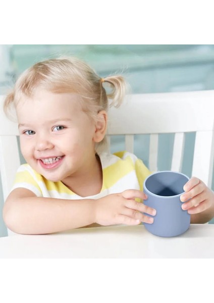 Sarı Y17 Çocuklar Silikon Su Bardakları Bebek Aperatif Fincan Taşınabilir Açık Seyahat Çocuk Bardak Çay Fincanı Drinkware Gıda Sınıfı Silikon Bpa Ücretsız (Yurt Dışından)