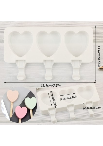 Buz-8 Silikon Dondurma Kalıp Dıy Ev Yapımı Popsicle Kalıpları Dondurucu 4/3 Hücre Küçük Boy Buz Küpü Tepsi Popsicle Varil Yapımcıları (Yurt Dışından)