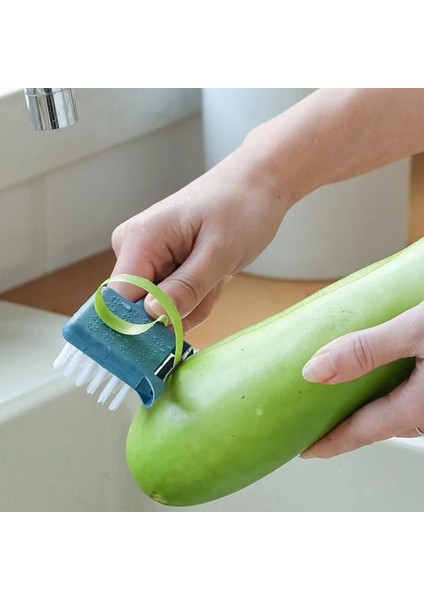 Beyaz Çok Fonksiyonlu Kavun ve Meyve Soyma Kazıma Cihazı Ev Planya Meyve ve Sebze Temizleme Fırçası Soyma Uzun Spatula (Yurt Dışından) fiyatları